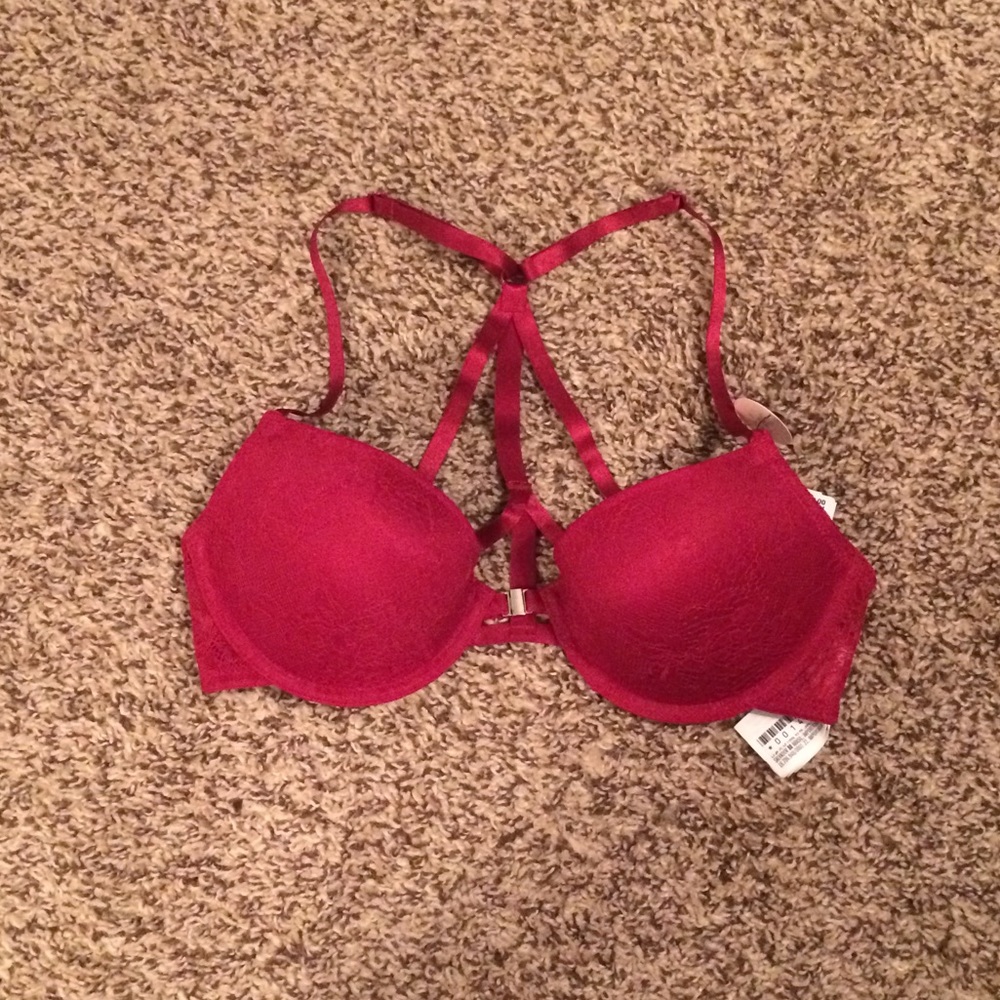 Forever 21 Maroon Bra